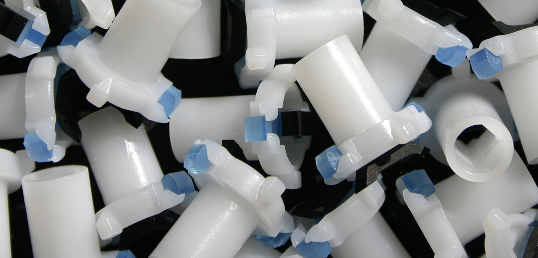 Keramik und kunststoffteile